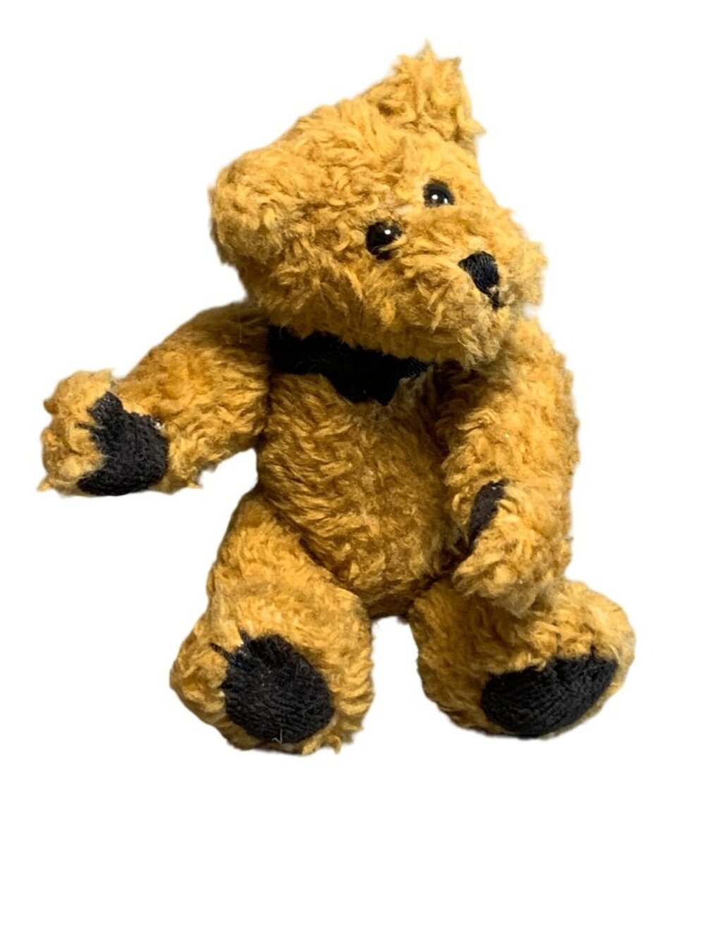 Vintage Boyds Collection 1990 Percy 6" Plush Toy Golden Brown Black Collectible
